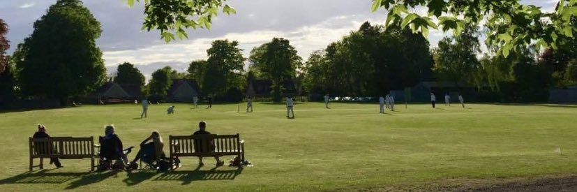Harrold Cricket Club banner