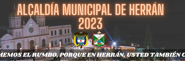 Alcaldía Municipal de Herrán en Norte de Santander Profile Banner