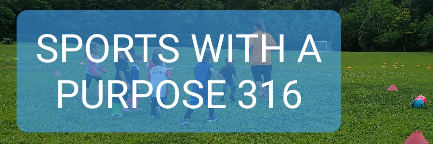 Sports With a Purpose 316 banner