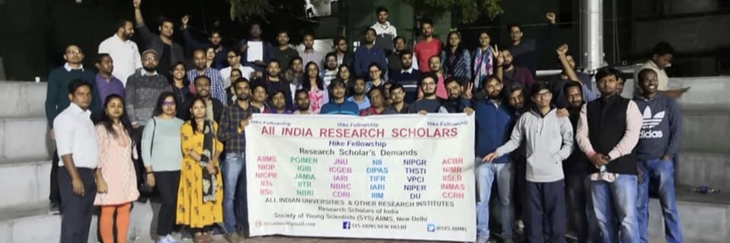 All India Research Scholars Association Profile Banner