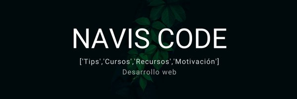NavisCode Profile Banner
