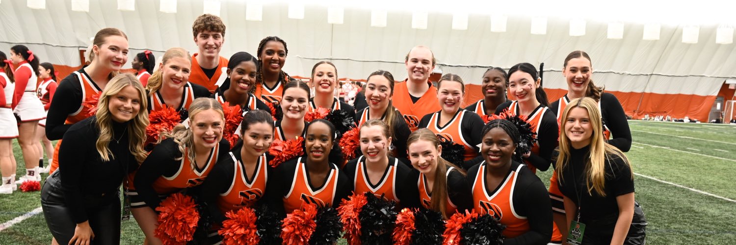 Princeton Cheerleading banner