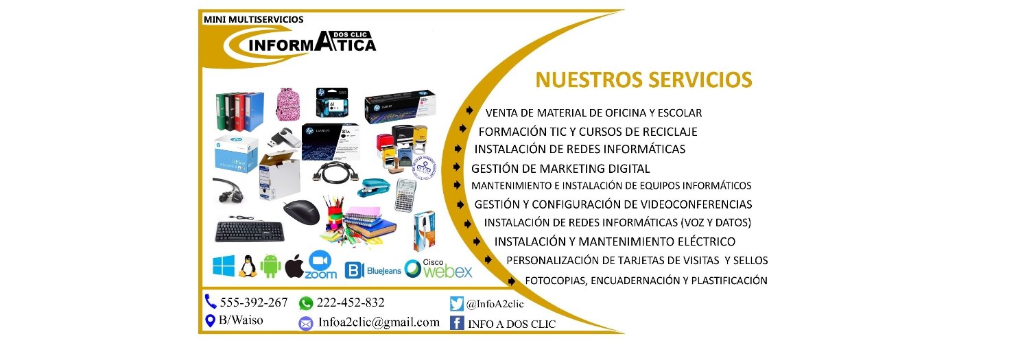 InfoA2Clic's profile banner image