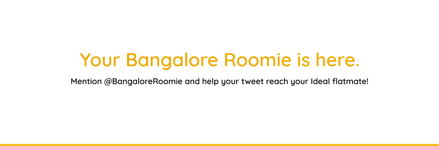 Bangalore Roomie Profile Banner