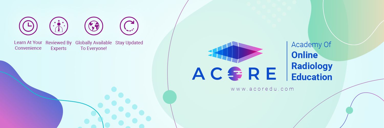 Academy of Online Radiology Education's banner