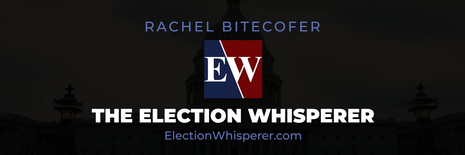 The Election Whisperer, Rachel Bitecofer banner