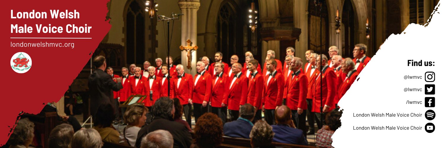 London Welsh Male Voice Choir banner
