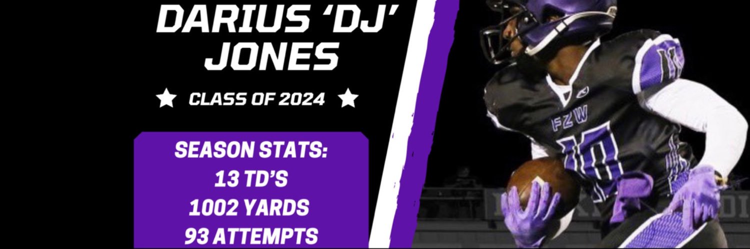 Darius ‘DJ’ Jones banner