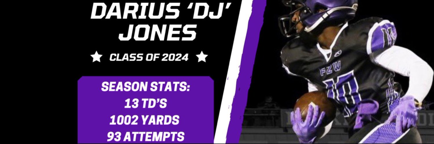 Darius ‘DJ’ Jones Profile Banner
