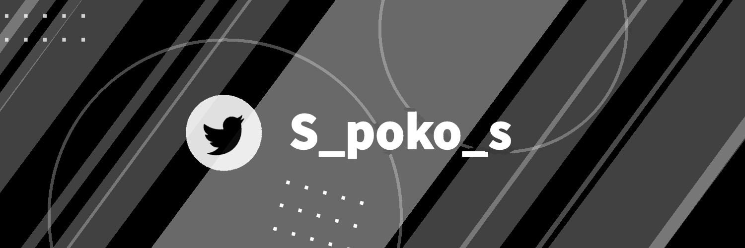 S_poko_s's profile banner image