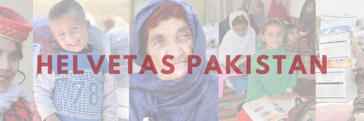 Helvetas Pakistan banner