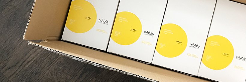 Nibble Protein banner