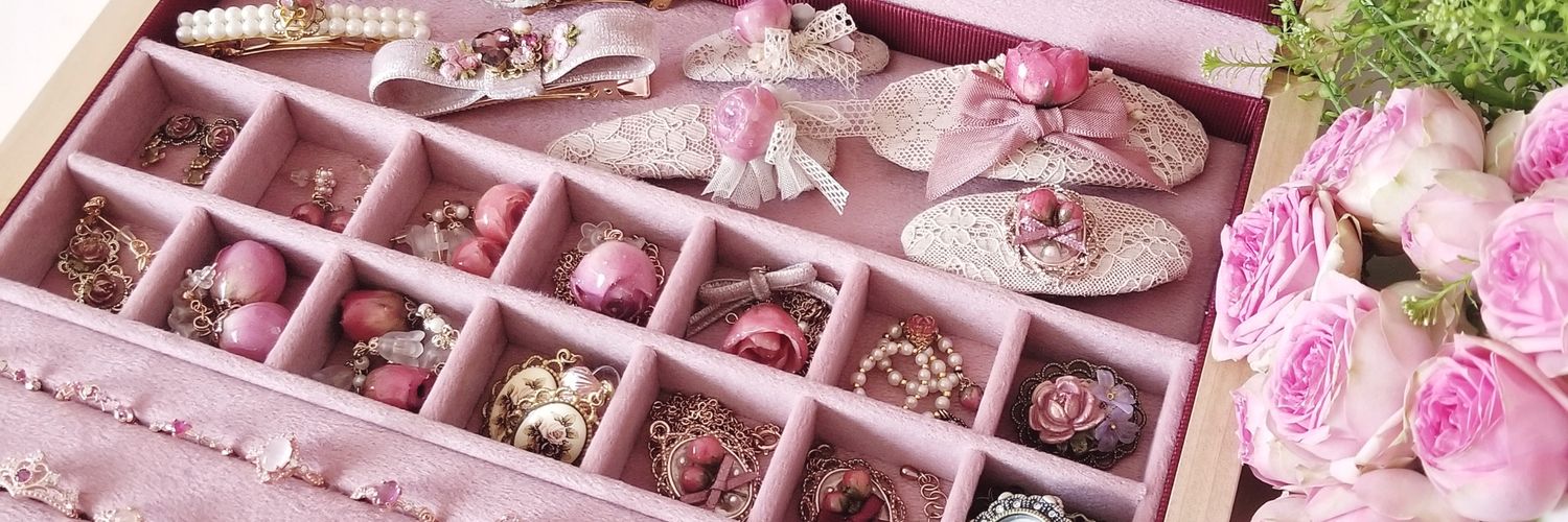 t・rose ﾛｰｽﾞｱｸｾｻﾘｰｸﾘｴｲﾀｰ®🌹 banner