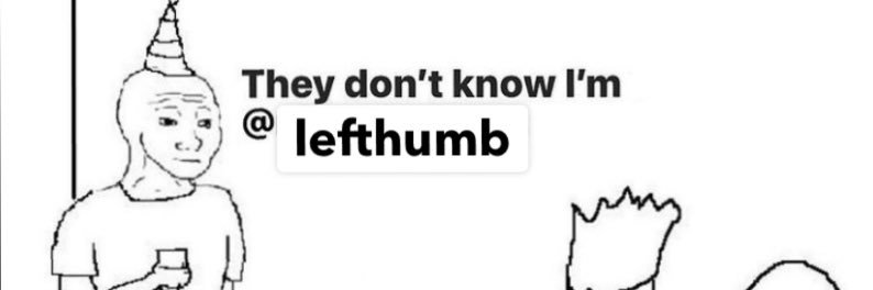 lefthumb's profile banner image