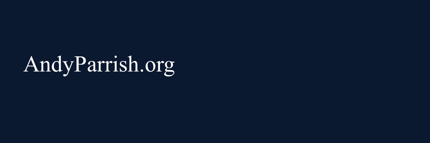 andyparrish's profile banner image