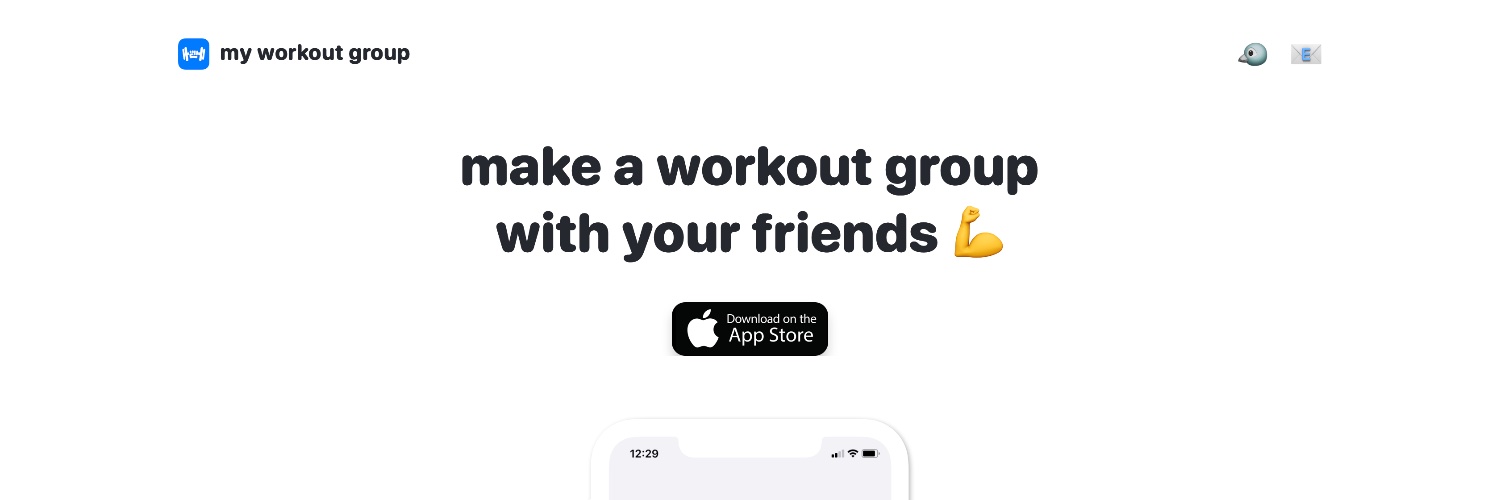 My Workout Group banner
