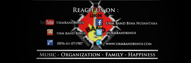 UKM Band Binus banner