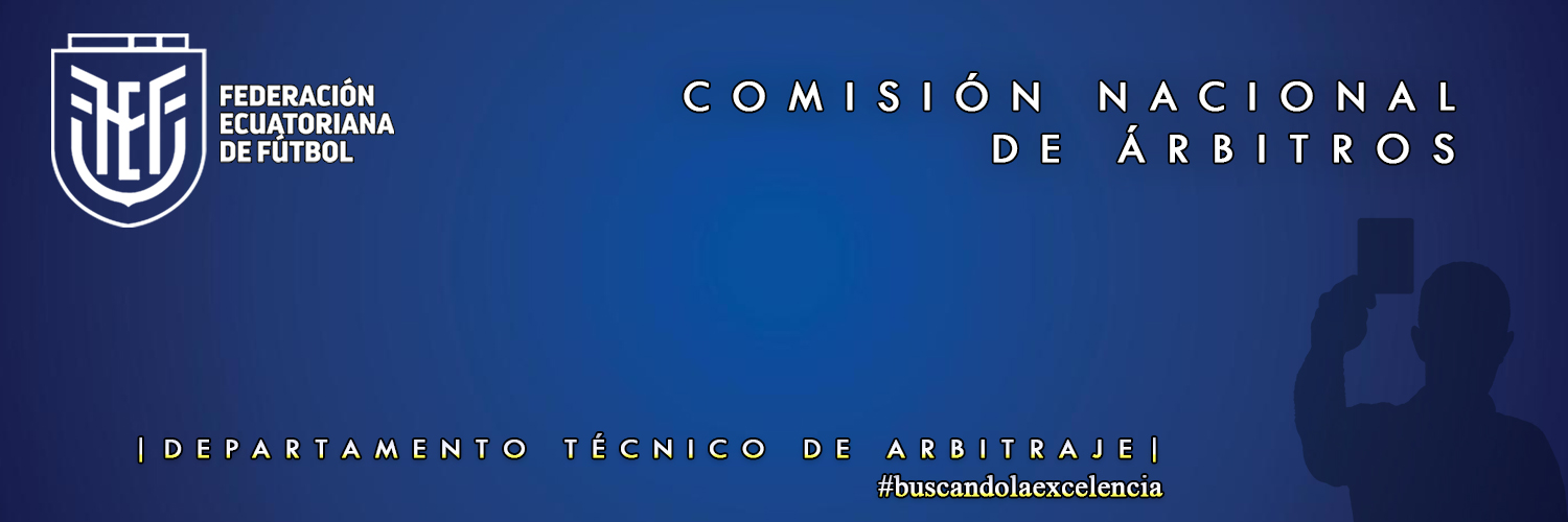 Árbitros Ec 🇪🇨 banner