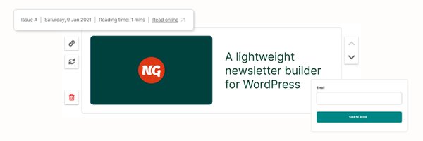 NewsletterGlue Profile Banner