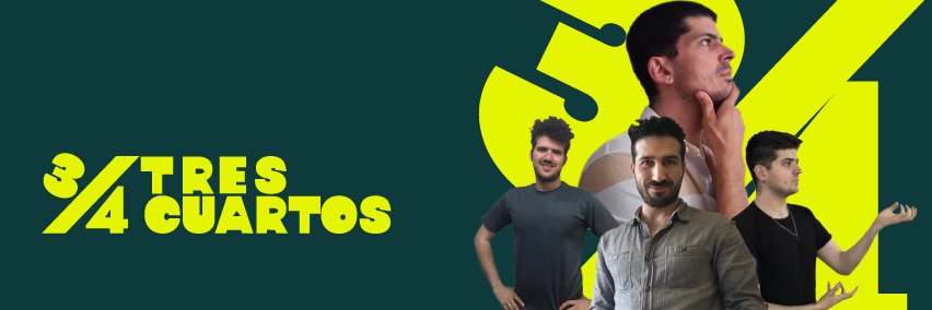 tres3cuartos's profile banner image