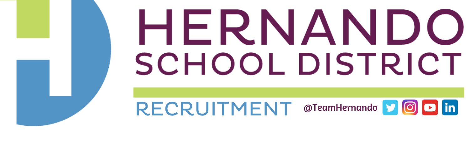 Hernando Schools Recruitment banner
