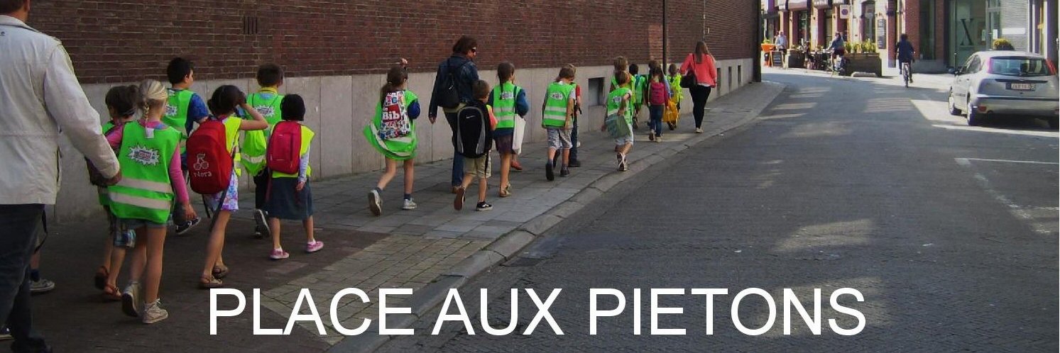 Collectif national "Place aux piétons" banner