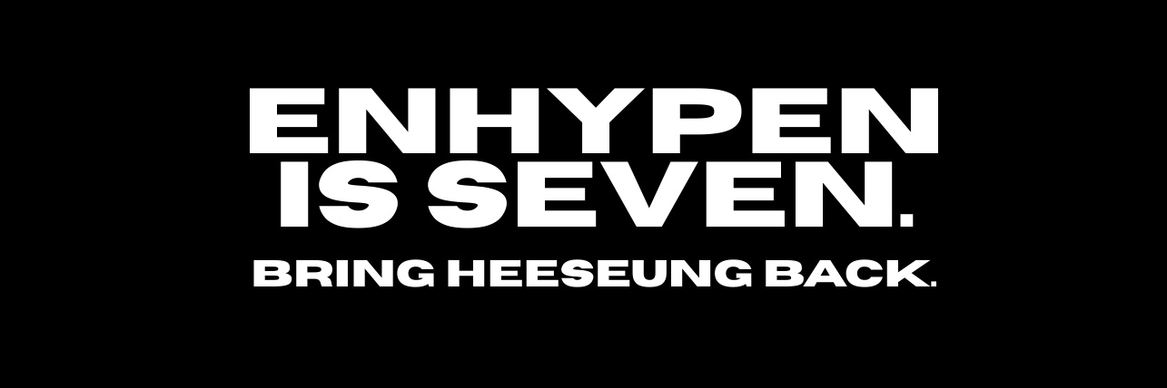 keykoo | ENHYPEN IS 7 | BRINGBACK LHS ! banner