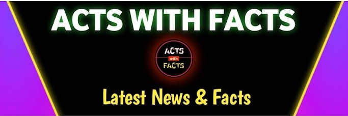 ActsWithFacts's profile banner image