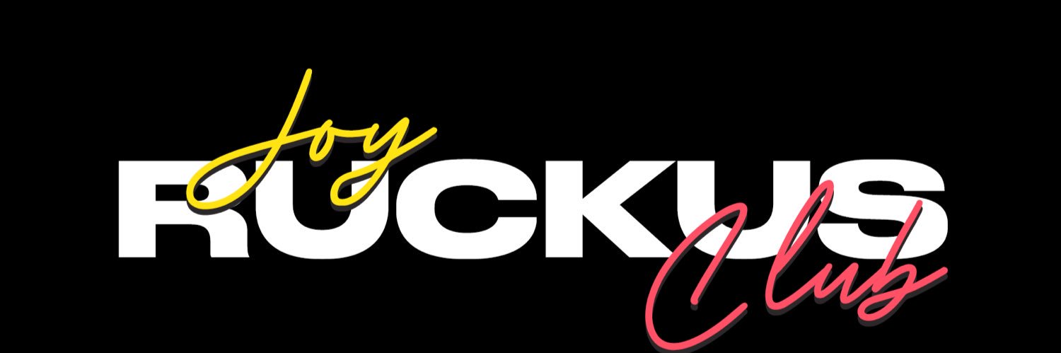 Joy Ruckus Club banner
