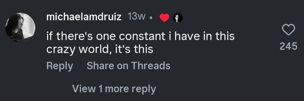 michaela | never playfully teasing john again banner