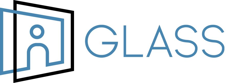 Glass banner