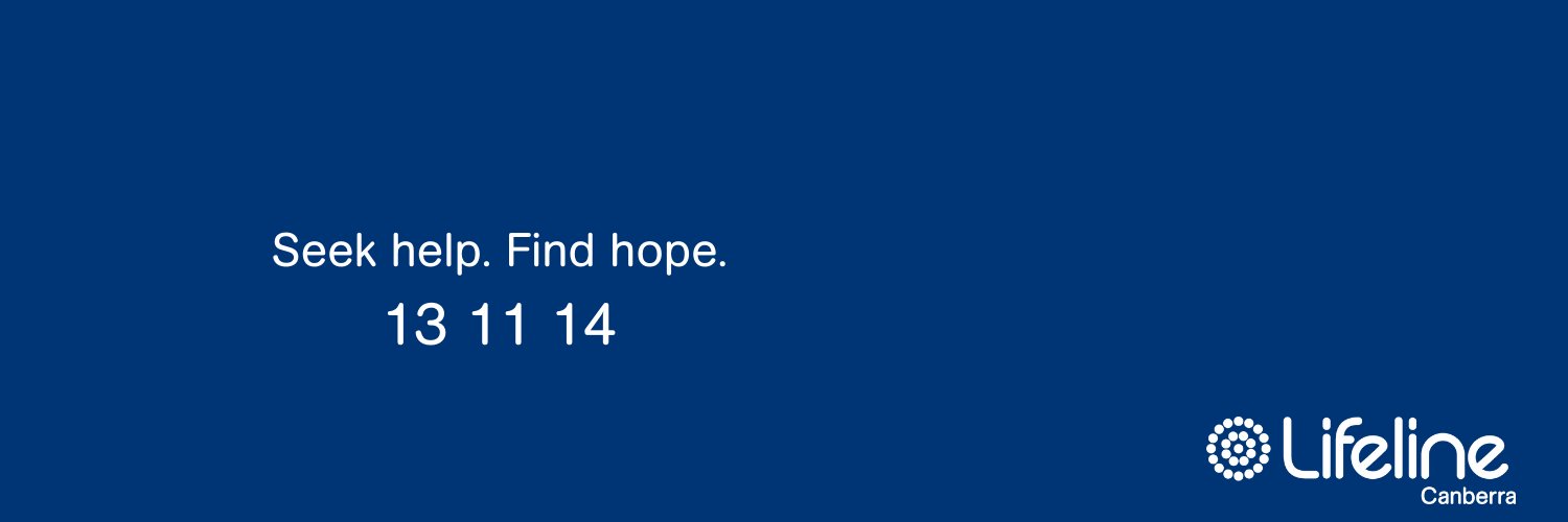 Lifeline Canberra banner