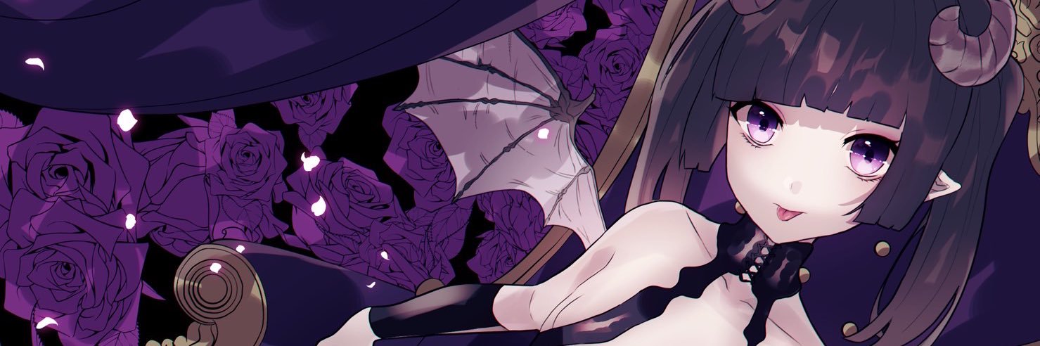 足立める😈💜 banner
