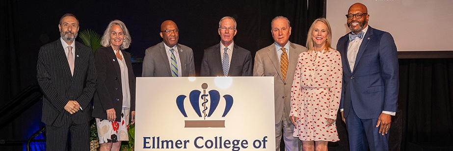 Ellmer College of Health Sciences at ODU banner