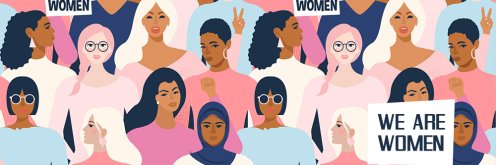 Osbourn Park's Women's Empowerment Literature Club banner