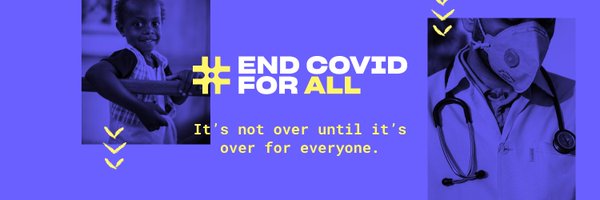 EndCOVIDForAll Profile Banner