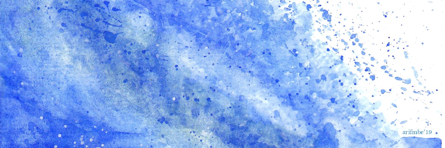 arifmbe's profile banner image