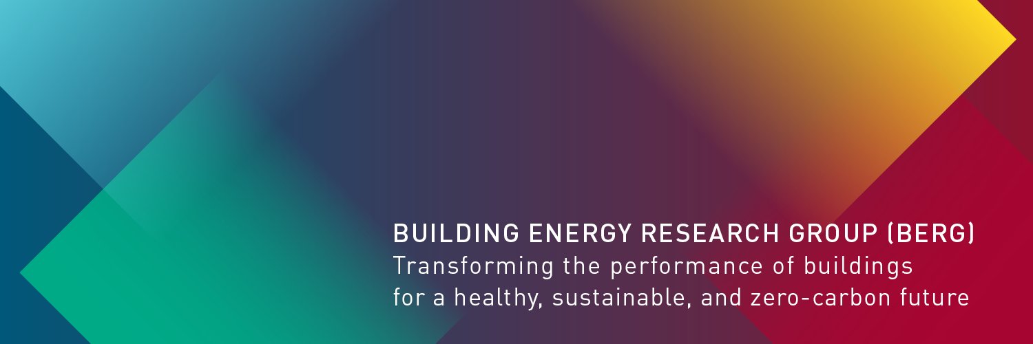 Building Energy Research Group (BERG) banner