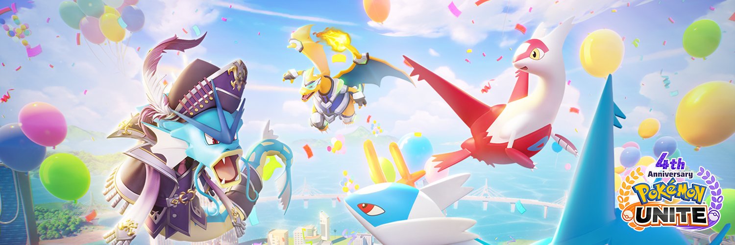 Pokémon UNITE's banner