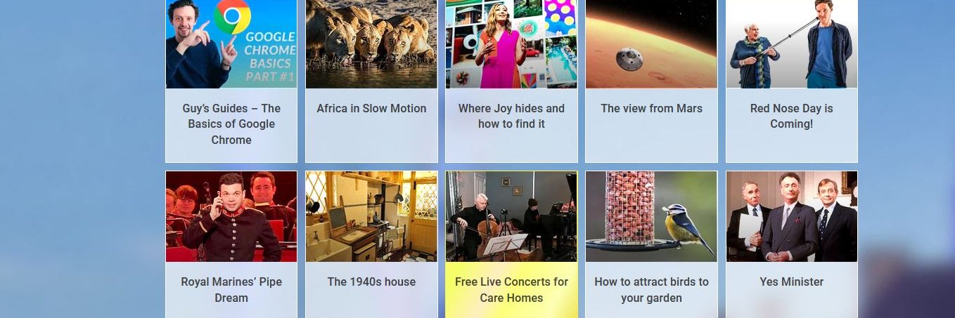 Web of the Week banner