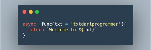 txtdrprogramer Profile Banner