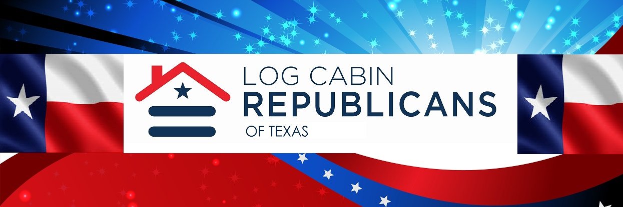 Log Cabin Republicans of Texas banner