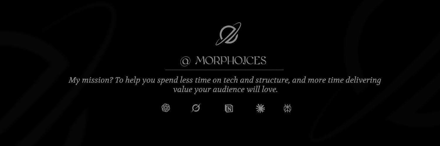 SupportMorphos's profile banner image