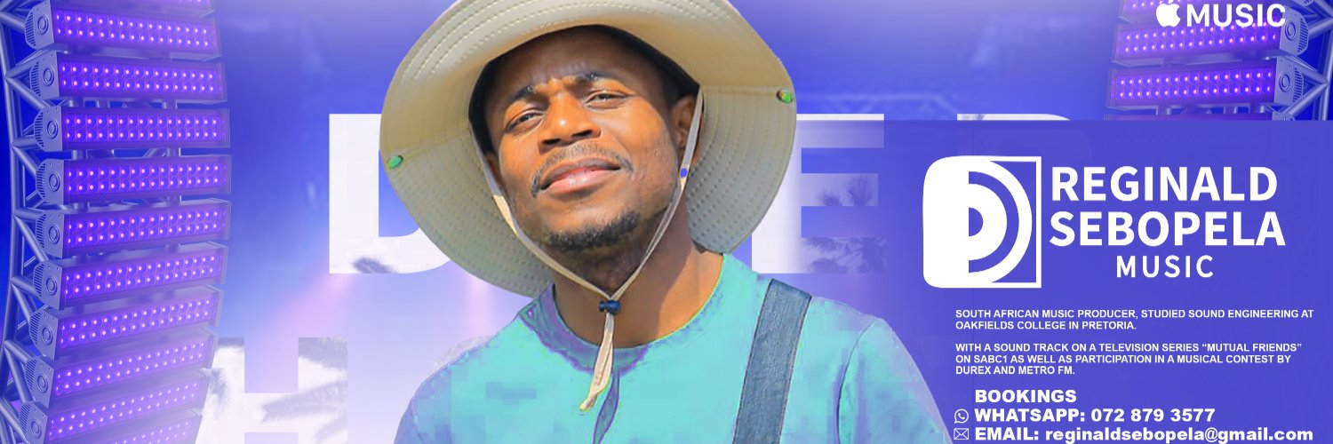 Reginald Sebopela Music banner