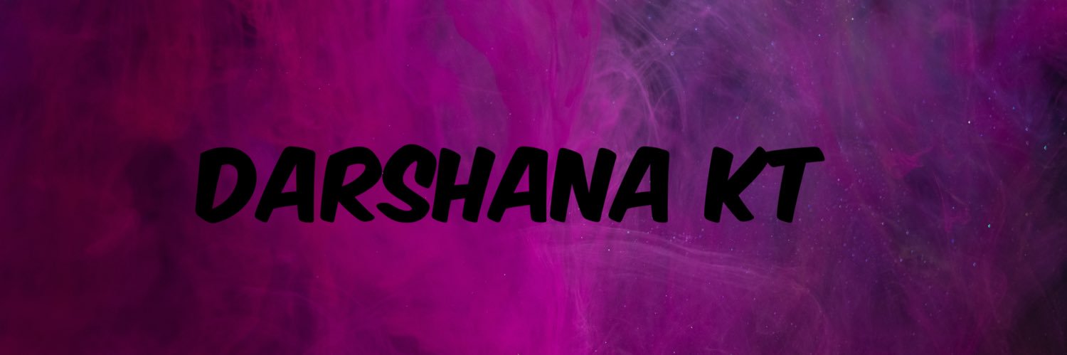 Darshana KT banner