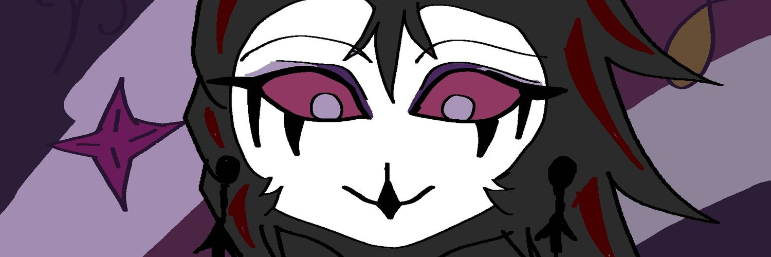Ibk 🖤🤍💜🩶's banner