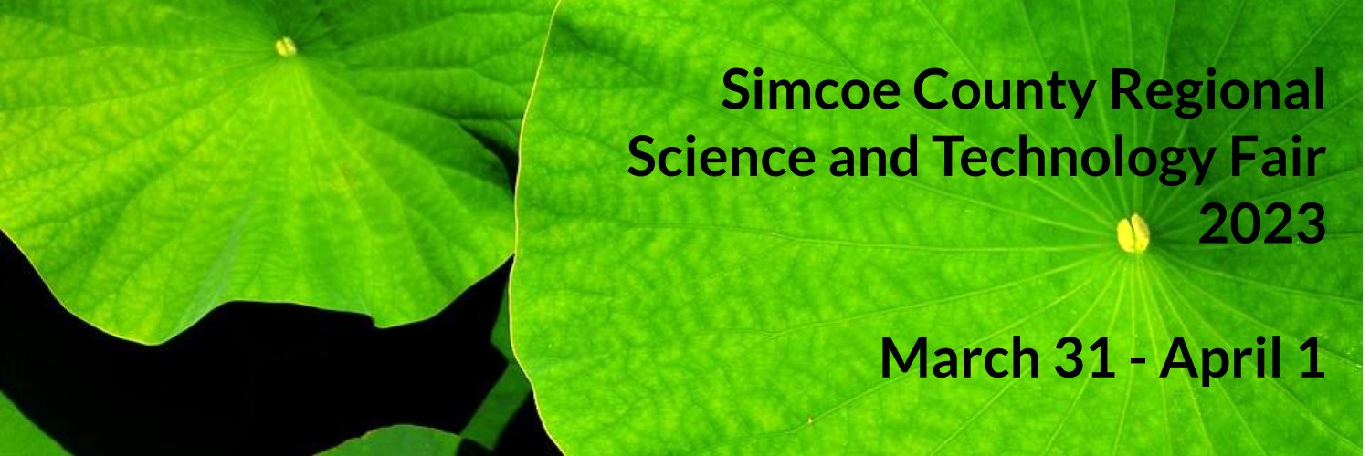 Simcoe Science Fair banner