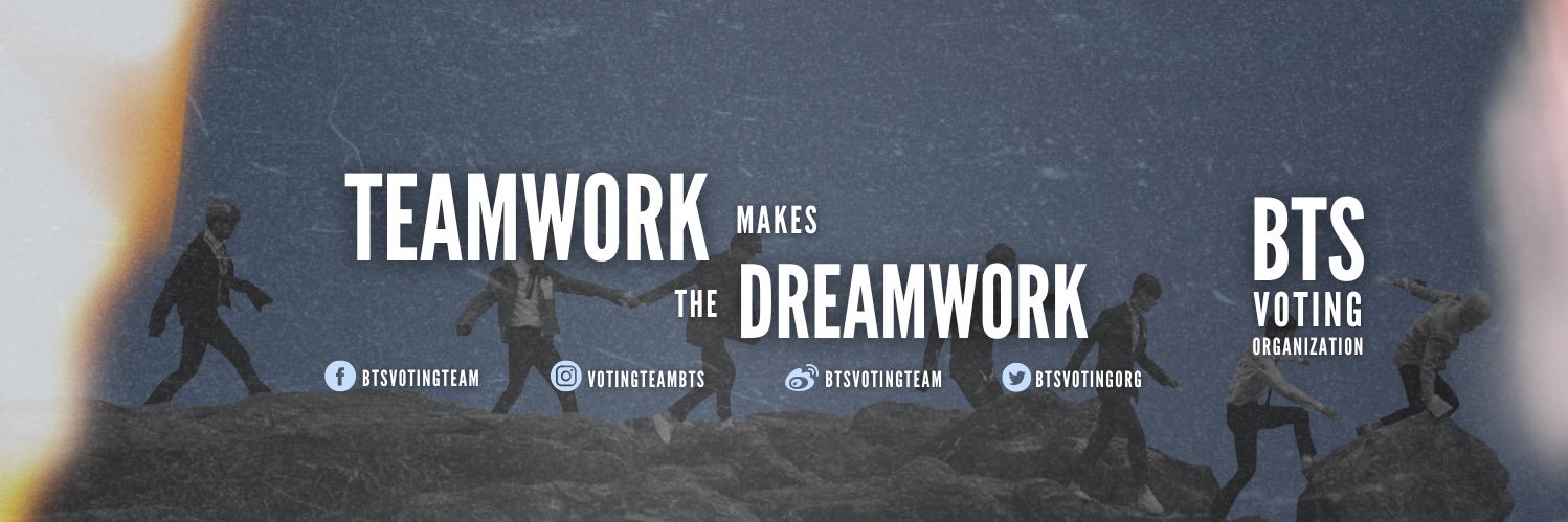 BTS Vote's banner