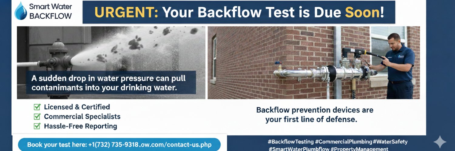 Smart Water Backflow (@smartwaternj) / Posts / X