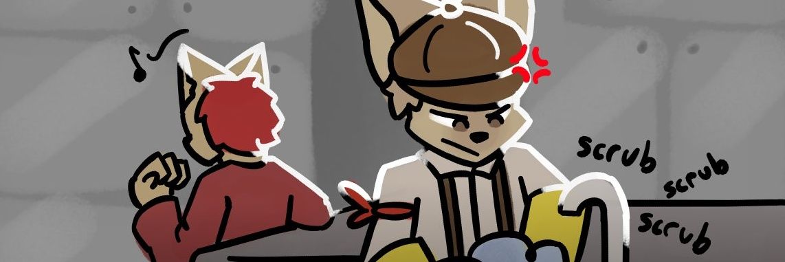 ConnorsConnor | red posting arc banner